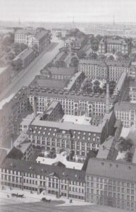 Das Firmengelände von F. A. Brockhaus um 1900